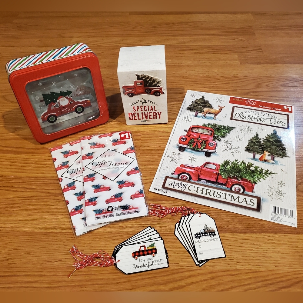 Old Christmas Truck Bundle